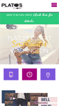 Mobile Screenshot of platosclosetsouthcenter.com